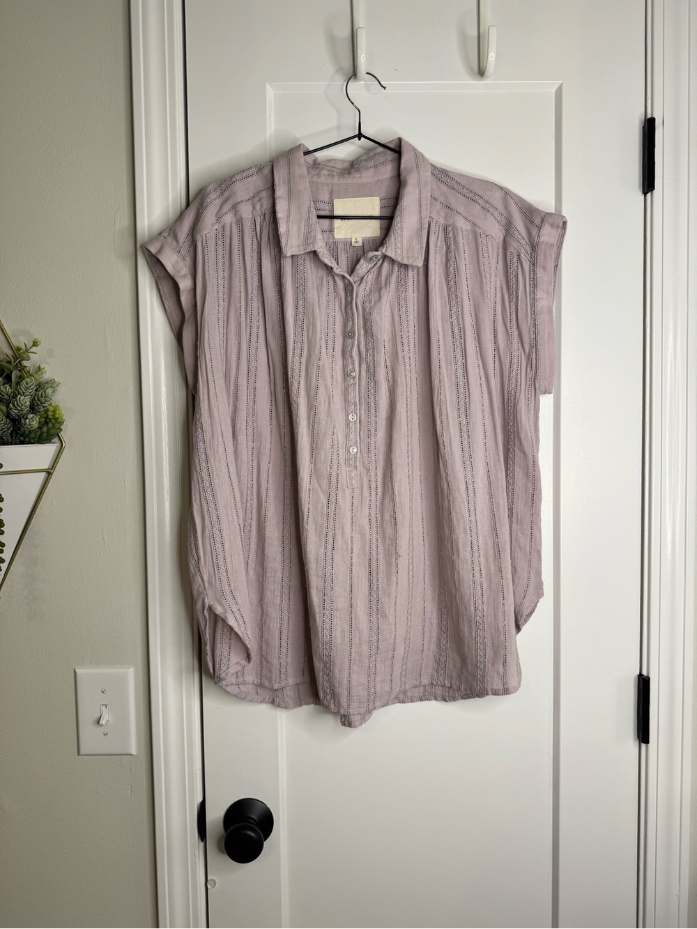 Lucky Brand Dusty Lilac Top